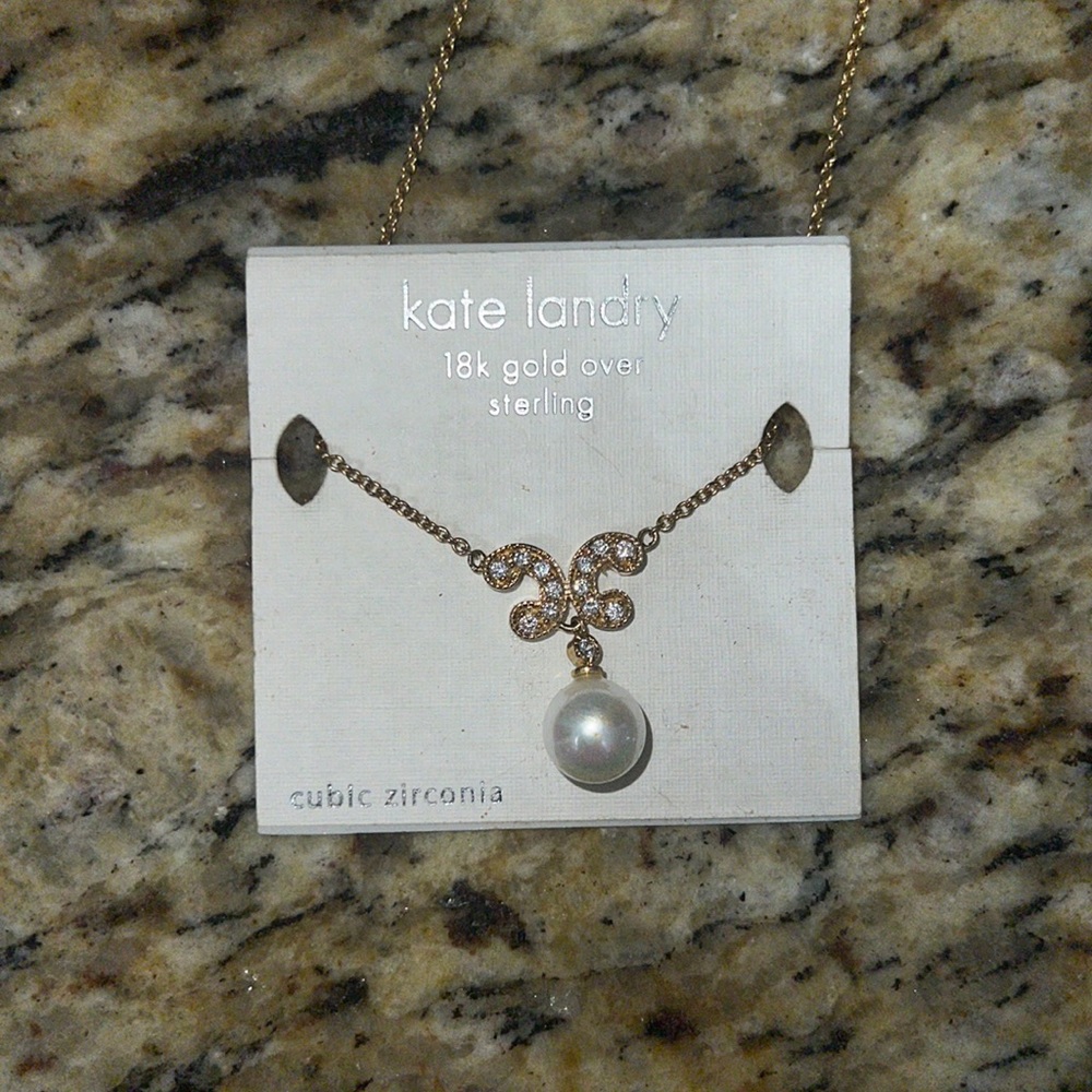 Kate Landry pearl necklace